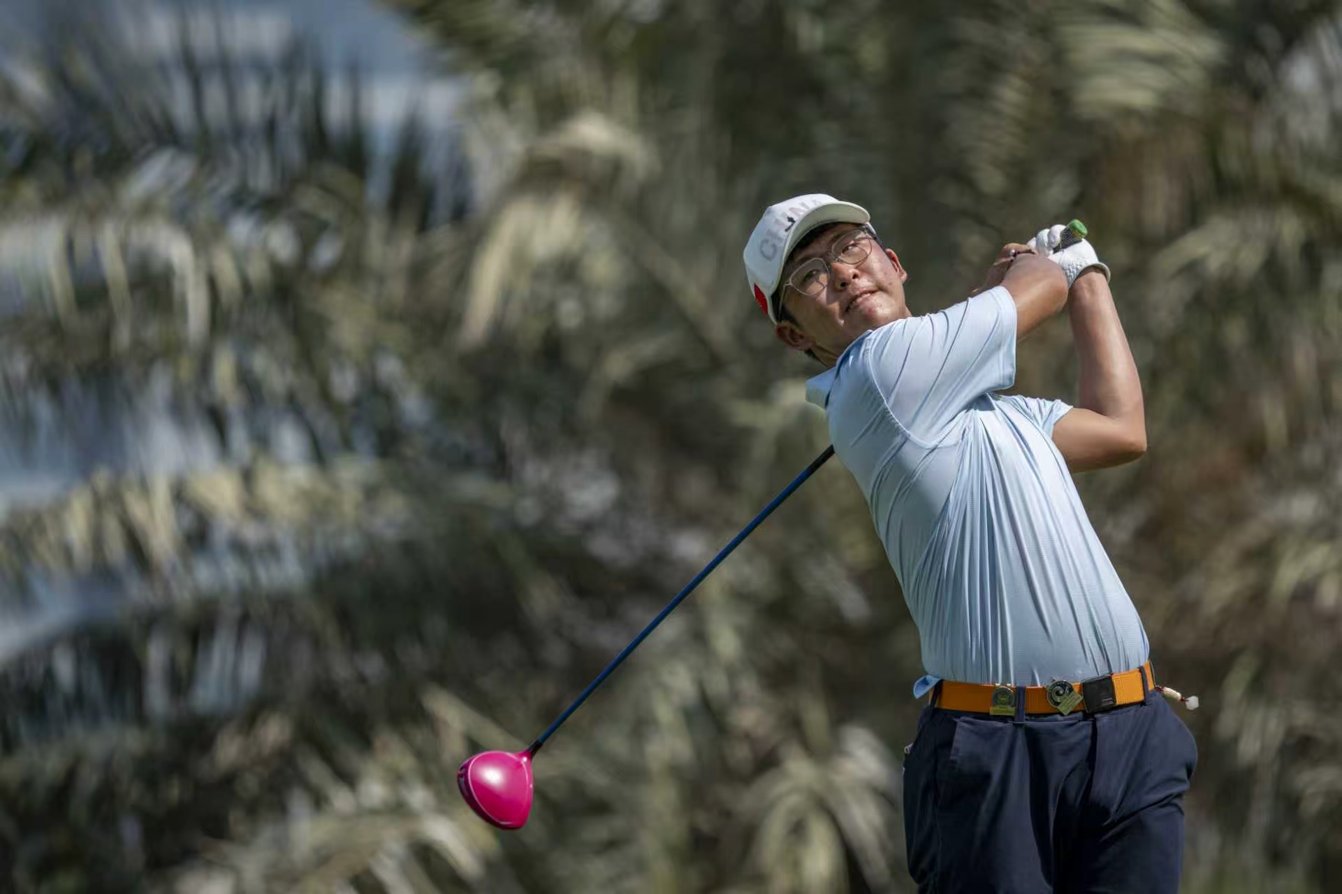 午开球, 就是切杆不